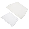 Bakemaster Cakemaster Icing Scraper Set/2 (19x12.5cm & 9.5x13.5cm)