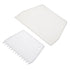 Bakemaster Cakemaster Icing Scraper Set/2 (19x12.5cm & 9.5x13.5cm)