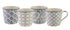 Bundanoon Contempo Set Of 4 Mod Mugs - 425ml Mugs - Cups & Saucers The Cooks Kitchen Mandurah 