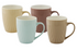 Bundanoon Coupe Mug 355ml Set Of 4 - Matte Ribbed
