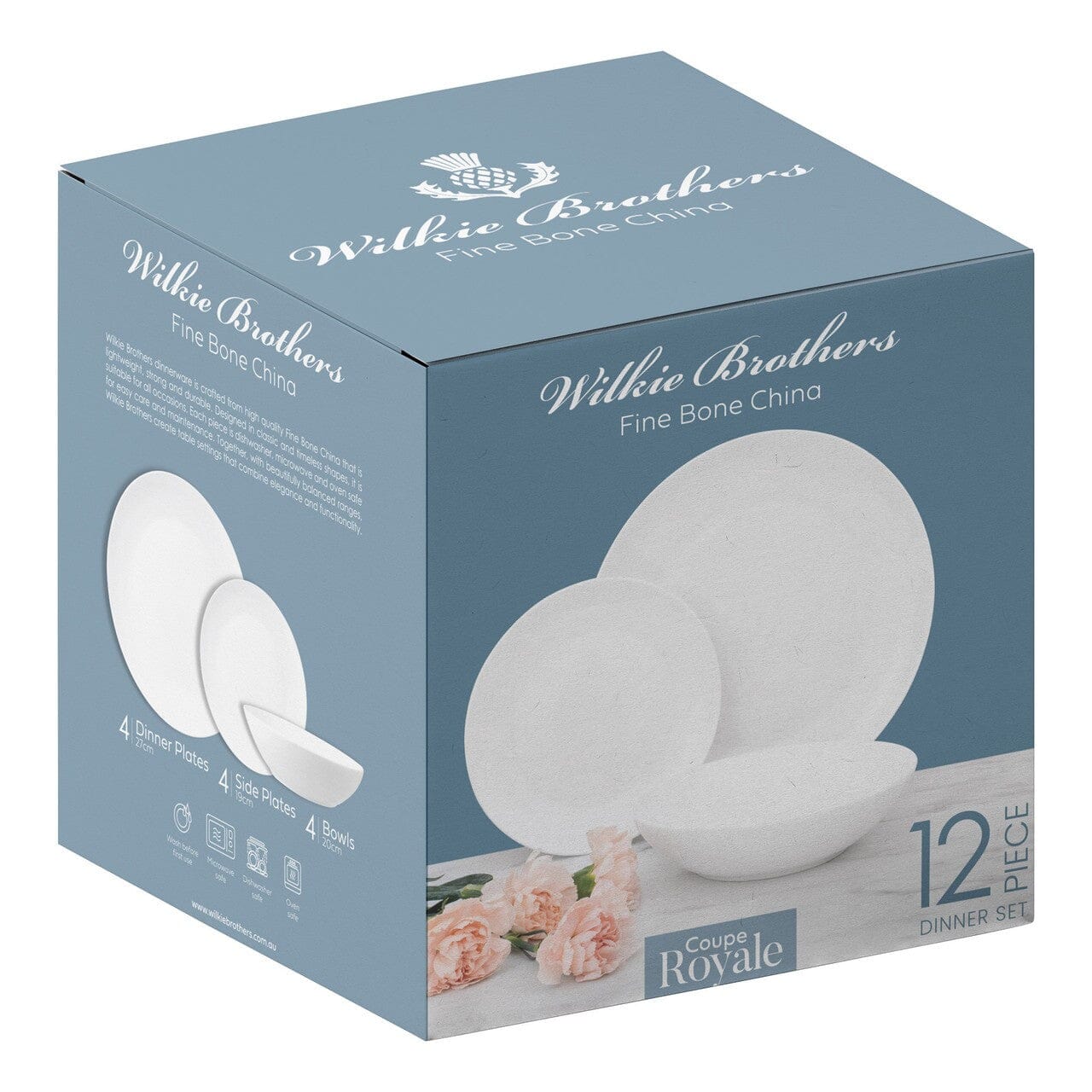 Wilkie Brothers Coupe 12pce Dinner Set Dinner Sets The Cooks Kitchen Mandurah 