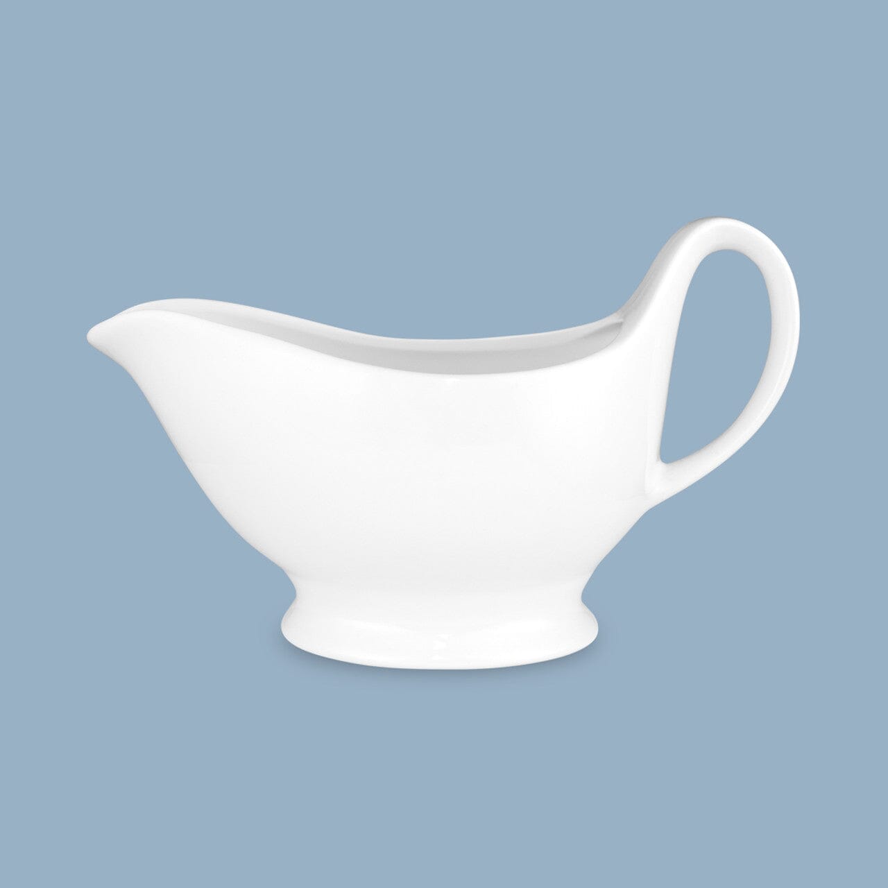 Wilkie Brothers Gravy Boat 400ml - New Bone Servingware The Cooks Kitchen 