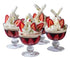 Wilkie Brothers Sinclair Set Of 4 Dessert Bowls, 11 X 11cm / 350ml - Glass Dessert Dishes The Cooks Kitchen 