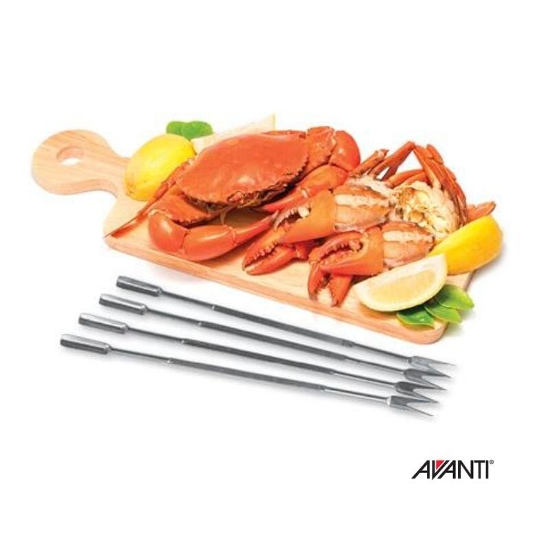 Avanti S/s Seafood Forks S/4 Utensils The Cooks Kitchen 