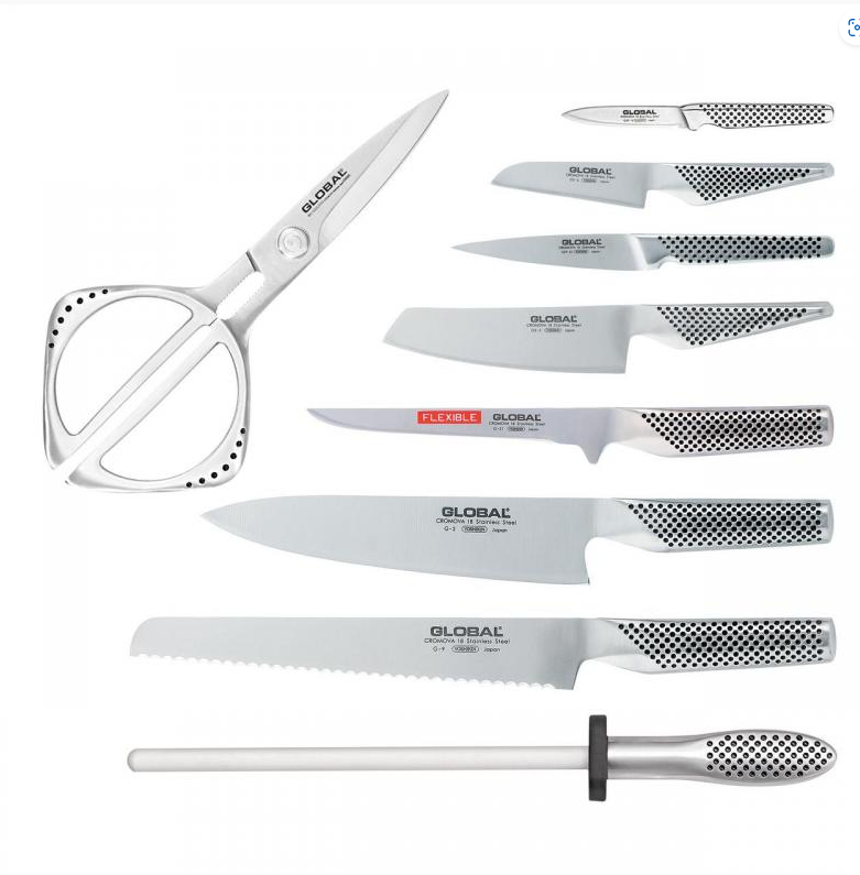 Global Takashi 10pc Knife Block Set