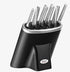 Global Zeitaku 7pc Knife Block - Black Knife Block Sets The Cooks Kitchen 