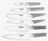 Global Zeitaku 7pc Knife Block - Black