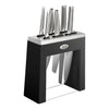 Global 7-piece Kabuto Knife Block Set - Black