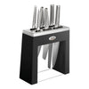 Global 7-piece Kabuto Knife Block Set - Black