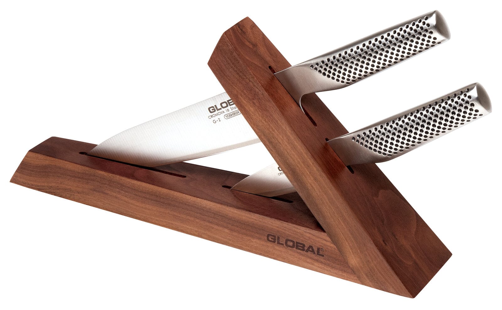 Global Niigata 3pc Knife Bock Set Knife Block Sets The Cooks Kitchen 
