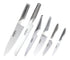 Global Kyoto 7 Piece Knife Block Set - Stained Ash Knife Sets The Cooks Kitchen Mandurah 