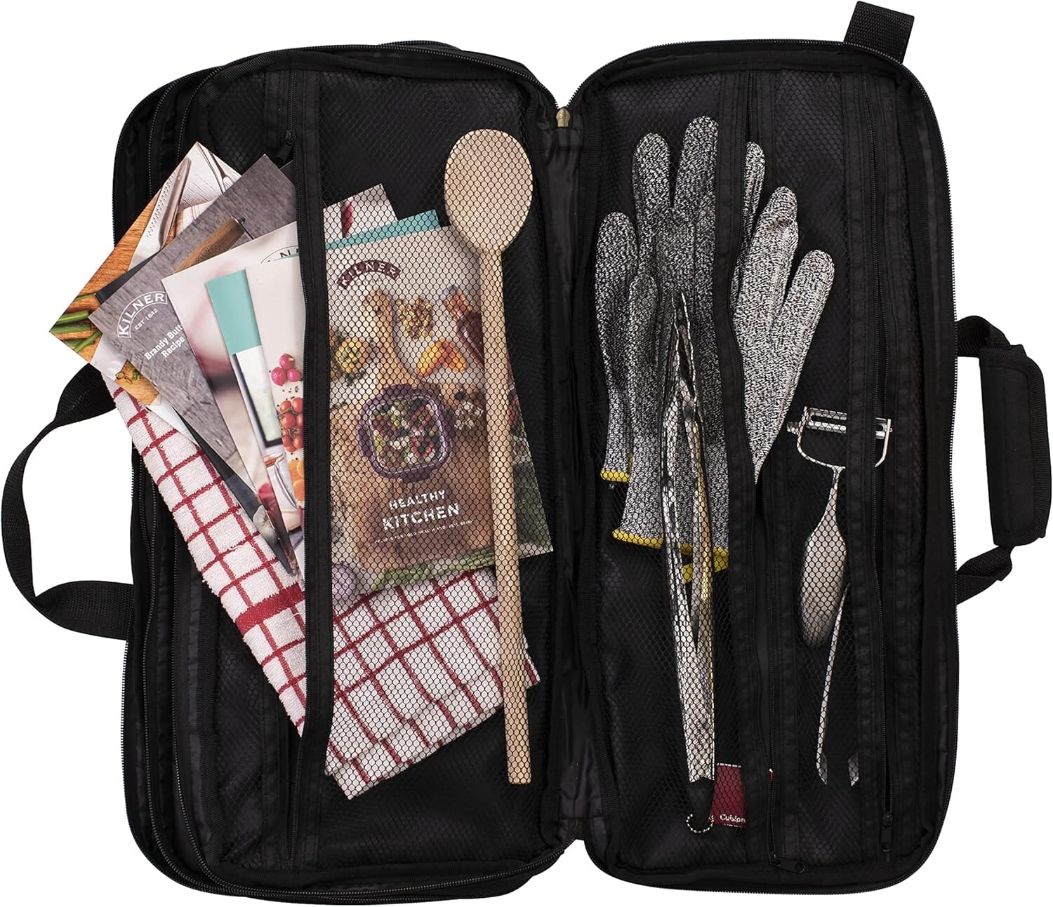 Cheftech 18 Pockets Inc Strap - Black Knife Sharpeners & Accessories The Cooks Kitchen 