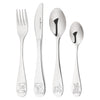 Wilkie Brothers 4 Piece Children's Cutlery Set - Puppy