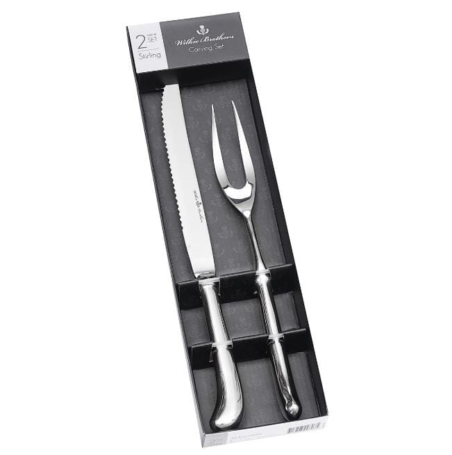 Wilkie Brothers Stirling 2 Piece Carving Set Carvers - Cleavers & Slicers The Cooks Kitchen Mandurah 