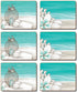 Lisa Pollock Beach Lantern Placemats - Set Of 6 Placemats & Coasters The Cooks Kitchen 