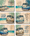 Cinnamon Vintage Kombi Placemats