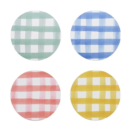 Ecology Ripe Set Of 4 Coasters Gingham Placemats & Coasters The Cooks Kitchen 