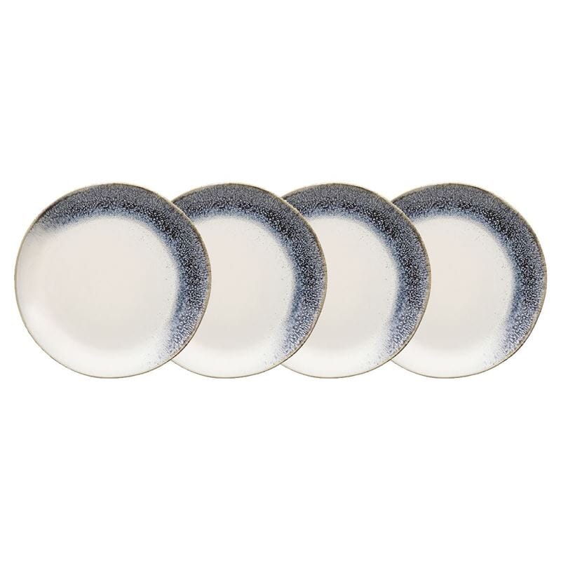 Ecology Atol Side Plate 21cm Set Of 4 Deep Blue Loose Dinnerware The Cooks Kitchen 