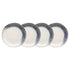 Ecology Atol Side Plate 21cm Set Of 4 Deep Blue Loose Dinnerware The Cooks Kitchen 