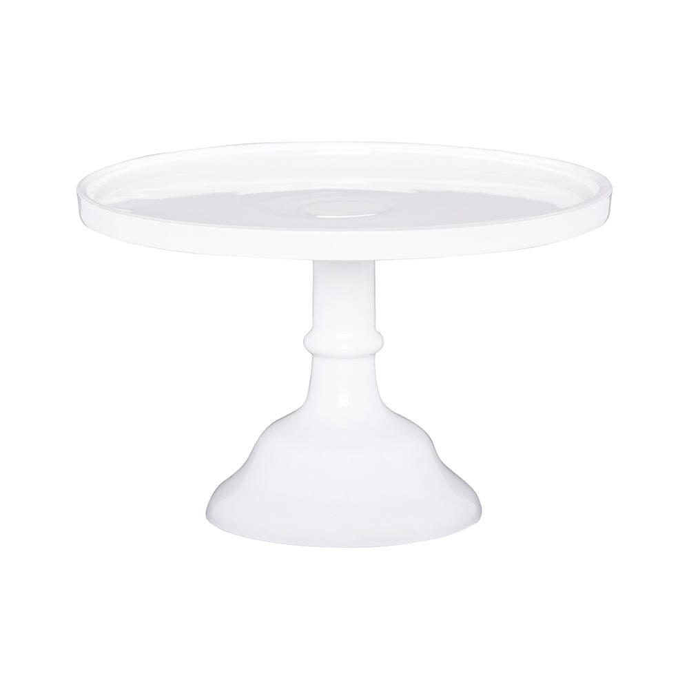 Torte Cake Stand 25x15.5cm White Cake Plates & Stands The Cooks Kitchen 