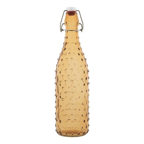 Pop Bottle - 900ml Dot Tangerine Glassware The Cooks Kitchen 