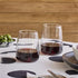 Ecology Ida Set Of 6 Stemless Wine Glasses 530ml Glassware The Cooks Kitchen 