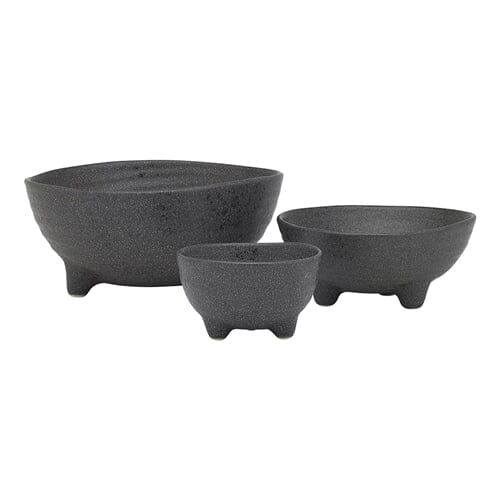 Ecology Ottawa Set Of 3 Nesting Bowls 8/12/16cm - Stone Bowls The Cooks Kitchen 