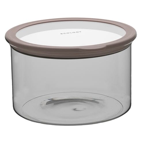 Ecology Store Round Barrel 2.9l - Almond Glassware Storage The Cooks Kitchen 