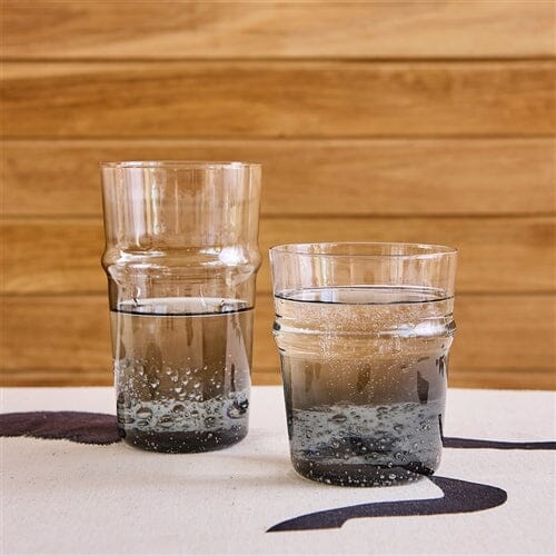 Ecology Dion Set Of 4 Tumblers 260ml - Smoke Glassware The Cooks Kitchen 