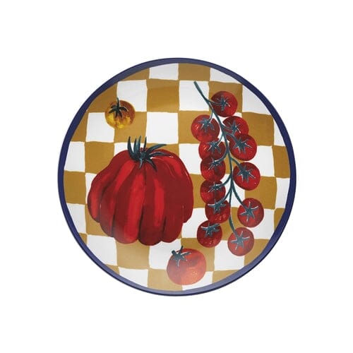 Porto Valentina Side Plate 20cm - Tomato Medley Loose Dinnerware The Cooks Kitchen 