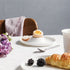 Ecology Canvas Egg Plate 15cm - White Loose Dinnerware The Cooks Kitchen 