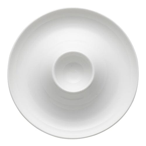 Ecology Canvas Egg Plate 15cm - White Loose Dinnerware The Cooks Kitchen 
