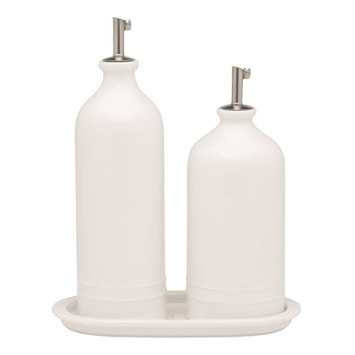 Ecology Signature Oil & Vinegar Set Oil Jars & Drizzlers The Cooks Kitchen 