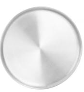 Chef Inox Pizza Plate Aluminium 450mm/18" Pizza Trays & Stones The Cooks Kitchen 