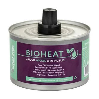 Chef Inox Bio-heat 4 Hour Wick Chafing Fuel