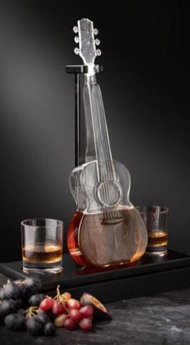 Preston Guitar Whisky Set Decanters - Jugs & Carafes The Cooks Kitchen 