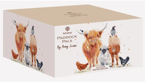 Ahdene Paddock Pals Cup And Saucer 400ml