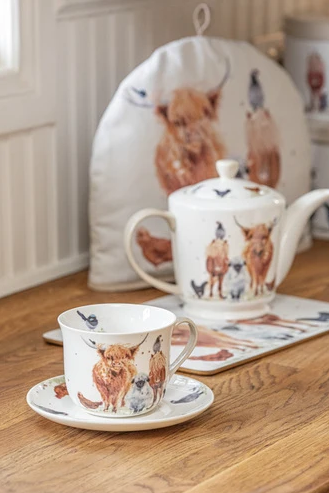 Ahdene Paddock Pals Cup And Saucer 400ml