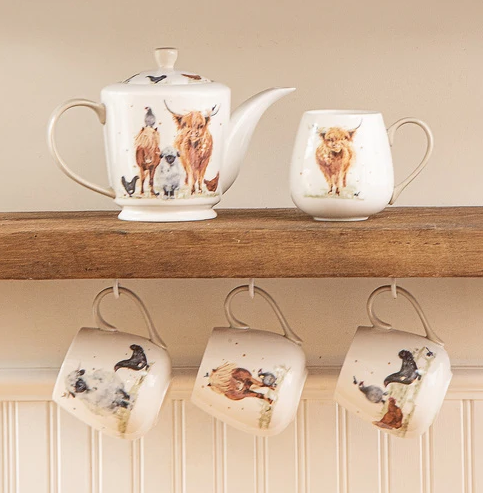 Ashdene Paddock Pals 900ml Infuser Teapot