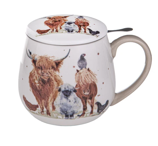 Ashdene Paddock Pals Mug 3pc Infuser