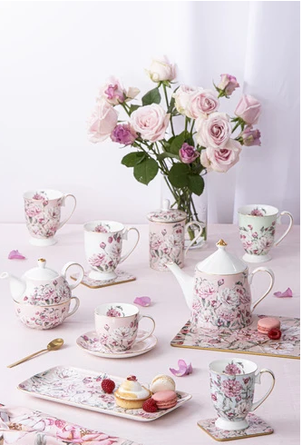 Ashdene Raspberry Rose 3pc Infuser
