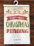 Ladelle "tis The Season" Pudding Cloth 60cmx60cm Mixing Bowls & Pudding Bowls The Cooks Kitchen 
