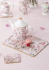 Ashdene Raspberry Rose 6pk Placemat