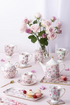 Ashdene Raspberry Rose 6pk Placemat