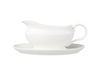 Maxwell & Williams White Basics Gravy Boat & Saucer 550ml