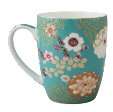 Maxwell & Williams Kimono Mug 400ml - Teal Mugs - Cups & Saucers The Cooks Kitchen 