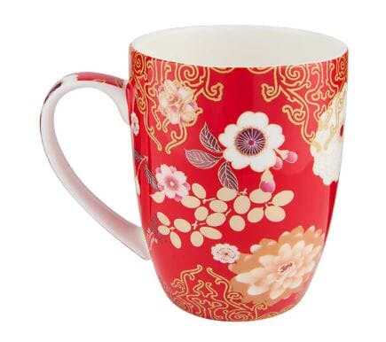 Maxwell & Williams Kimono Mug 400ml - Red Mugs - Cups & Saucers The Cooks Kitchen 