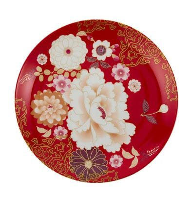 Maxwell & Williams Kimono Cake Plate 20cm - Red Mugs - Cups & Saucers The Cooks Kitchen 