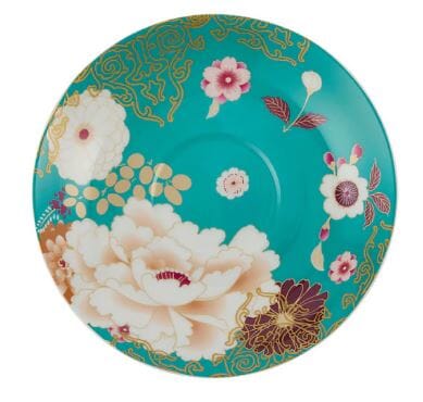 Maxwell & Williams Kimono Breakfast Cup & Saucer 480ml - Teal Mugs - Cups & Saucers The Cooks Kitchen 