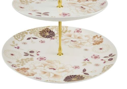 Maxwell & Williams Kimono 3 Tier Cake Stand 16/20/27cm White Cake Plates & Stands The Cooks Kitchen 